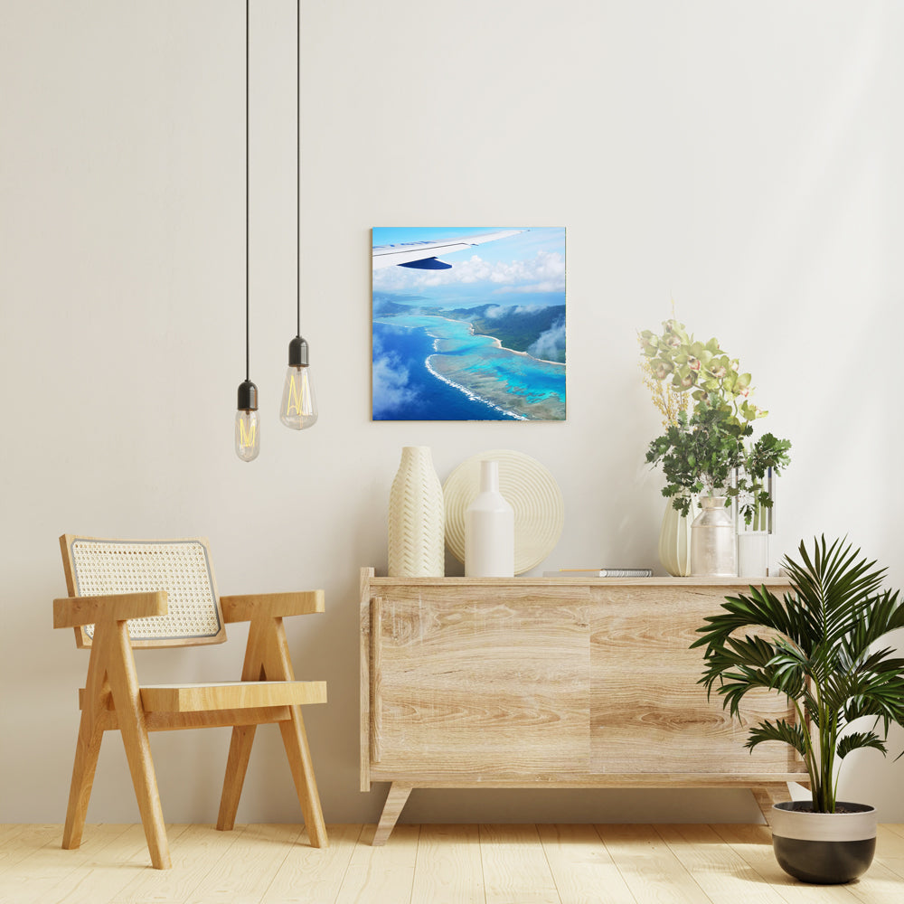 TAKUMI「機窓から」アートシリーズ アートパネル キャンバス 壁掛け インテリア PNL-ART058