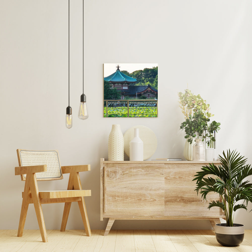 TAKUMI「不忍池 辯天堂」アートシリーズ アートパネル キャンバス 壁掛け インテリア PNL-ART064