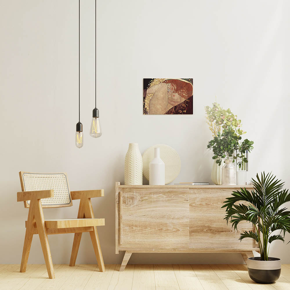 グスタフ・クリムト「ダナエ」絵画シリーズ アートパネル キャンバス 壁掛け インテリア