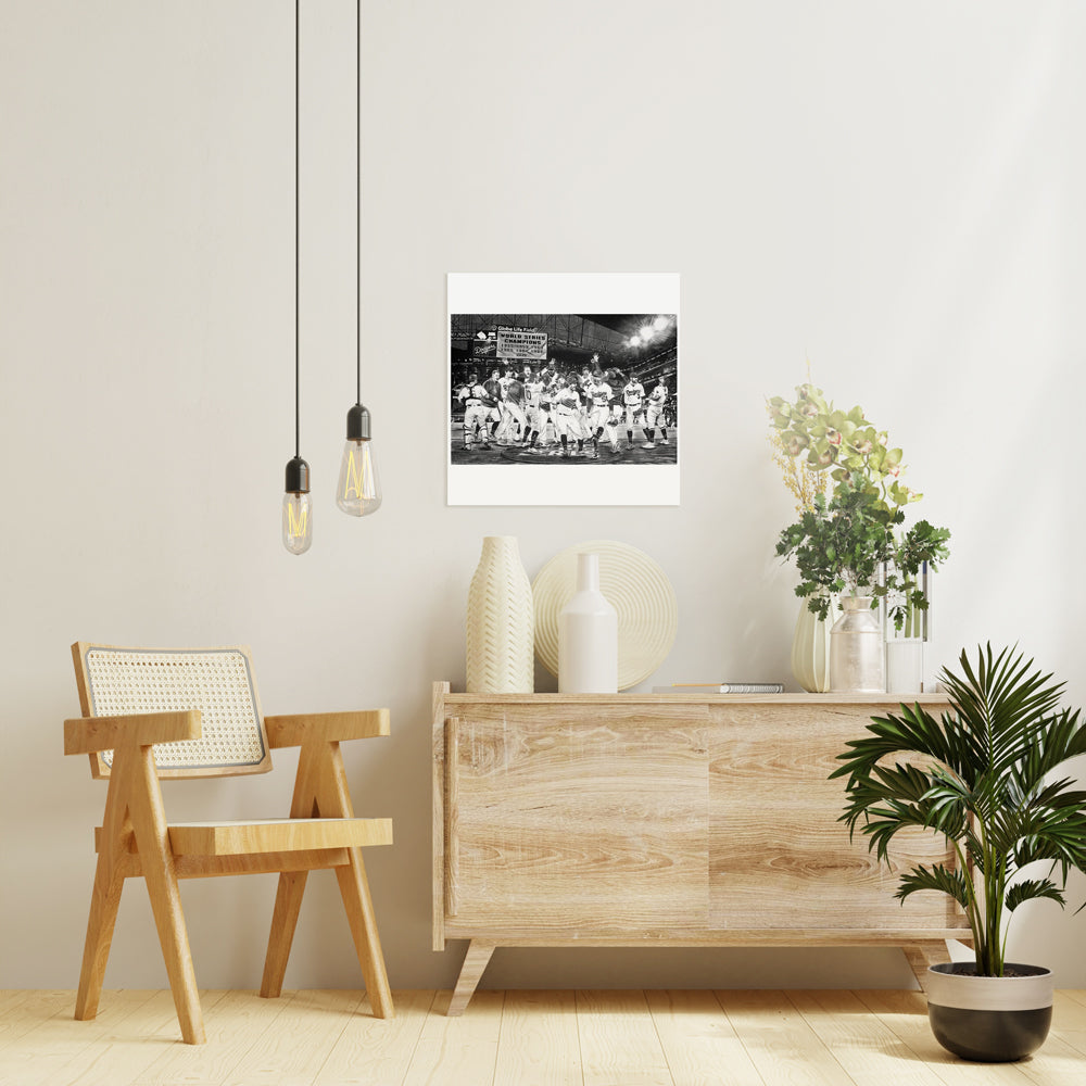 ロサンゼルス・ドジャース「2020年ワールドシリーズ」アートシリーズ アートパネル キャンバス 壁掛け インテリア PNL-LAD026