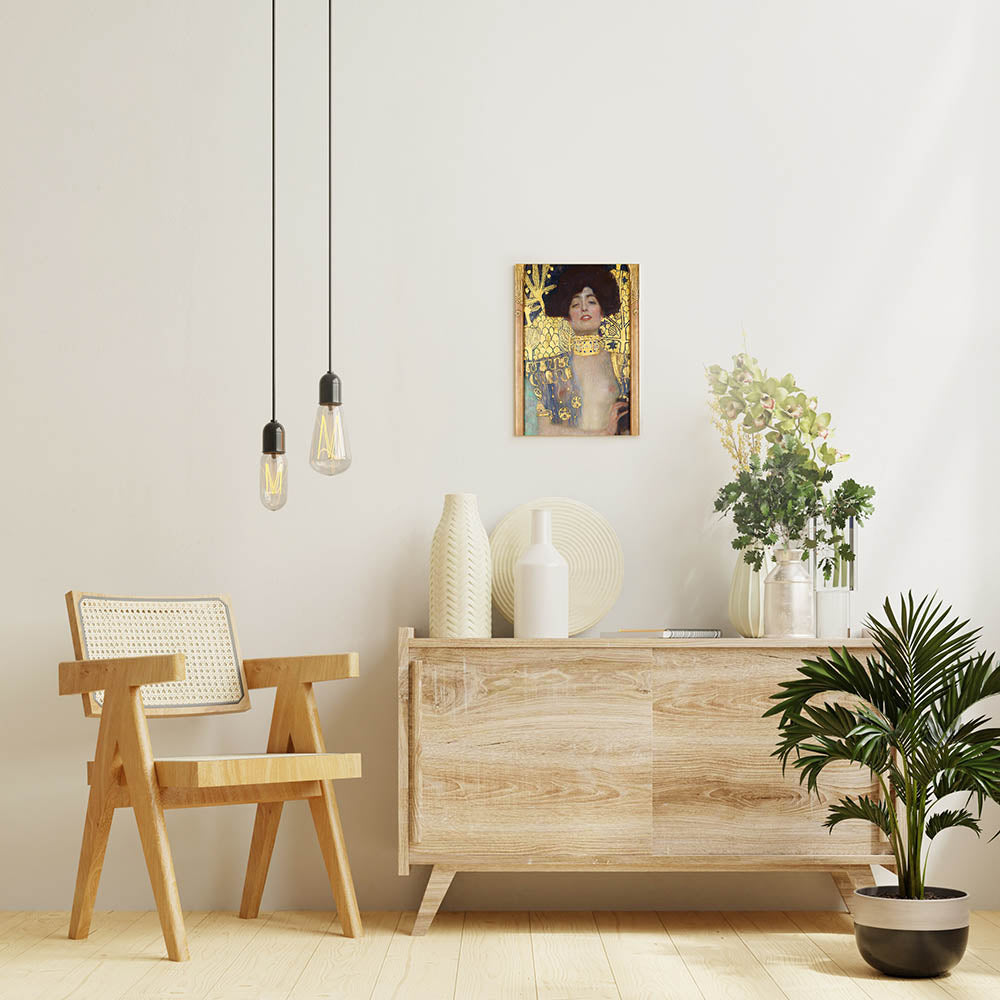 グスタフ・クリムト「ユーディット I 」絵画シリーズ アートパネル キャンバス 壁掛け インテリア