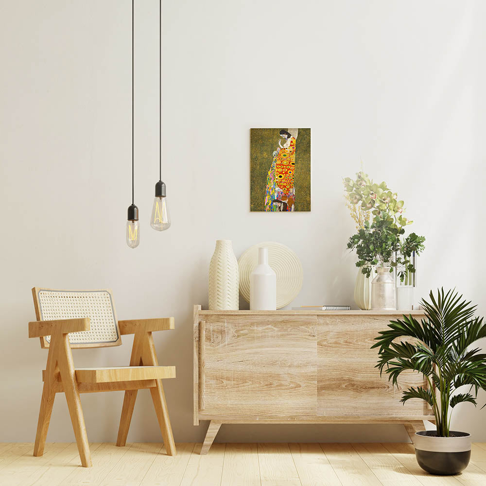 グスタフ・クリムト「希望 II」絵画シリーズ アートパネル キャンバス 壁掛け インテリア