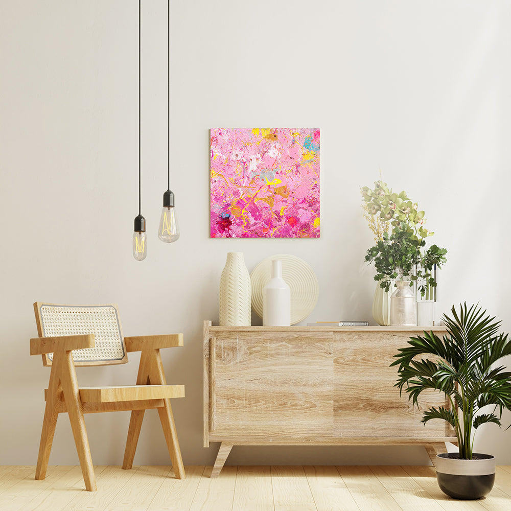 Takayuki Matsumine「_B6_6606-SR」マウスペインターシリーズ アートパネル キャンバス 壁掛け インテリア