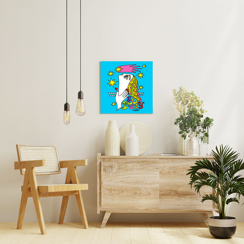 ミック・イタヤ「BEAUTY」アートシリーズ アートパネル キャンバス 壁掛け インテリア