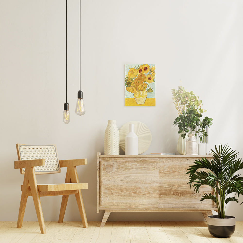 ゴッホ「ひまわり」絵画シリーズ アートパネル キャンバス 壁掛け インテリア