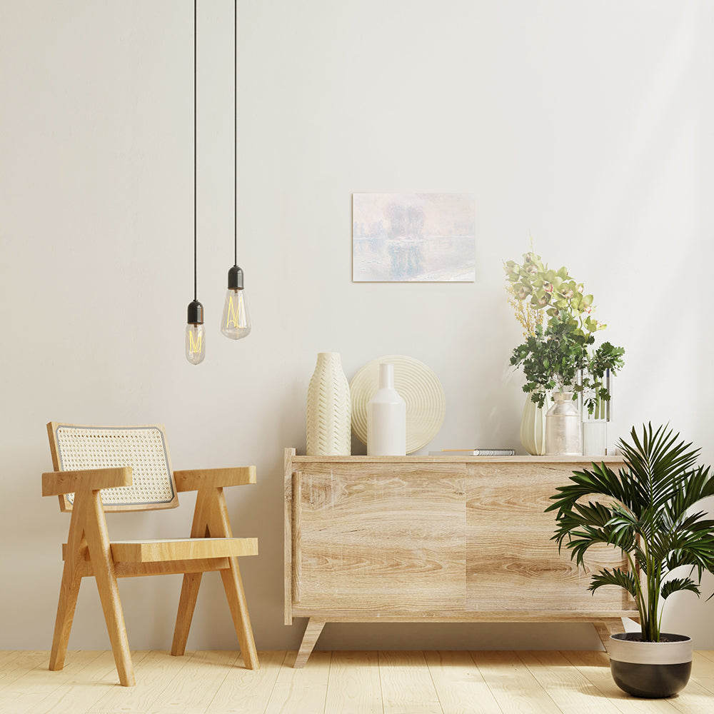 クロード・モネ「流氷」絵画シリーズ アートパネル キャンバス 壁掛け インテリア