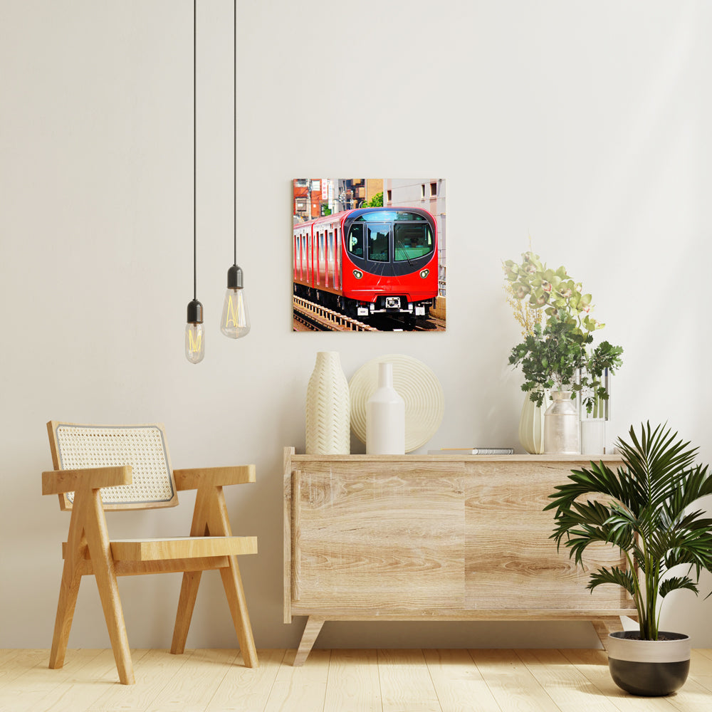 TAKUMI「東京都文京区 後楽園駅 <2000系>」アートシリーズ アートパネル キャンバス 壁掛け インテリア